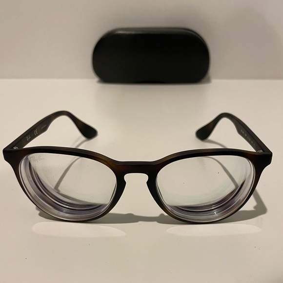 RayBan Eyeglass Frames RB 7046 5365 / 51-18-140 EXCELLENT CONDITION / WITH CASE - Picture 4 of 12